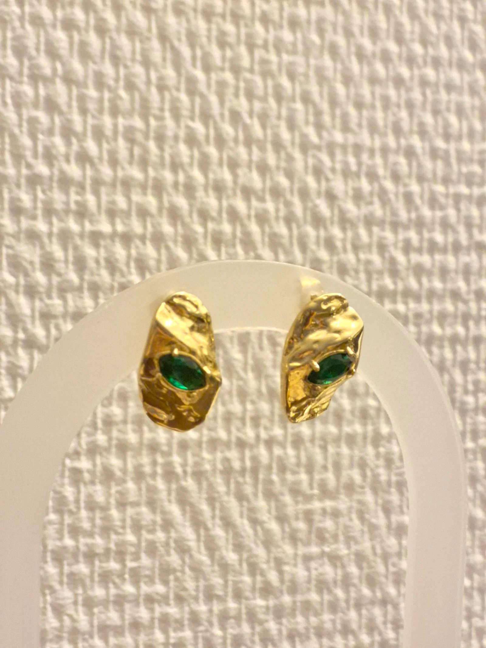 Bohm Earrings – Gold Stainless Steel – photo 3